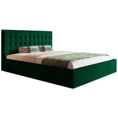 Sepro Meble Bett Schwarz, Grün 180x200 cm