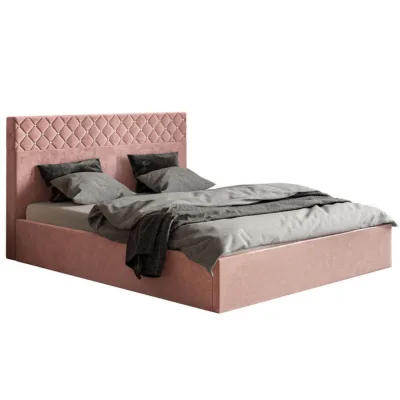 Sepro Meble Bett Schwarz, Pink 120x200 cm