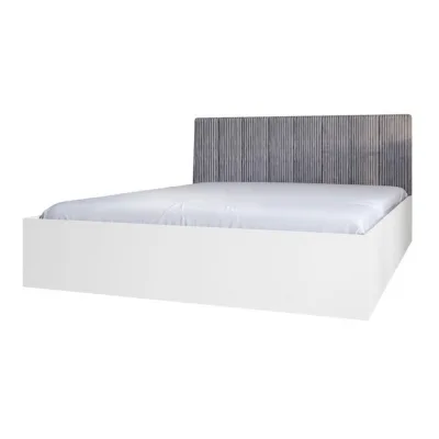 Sepro Meble Bett Weiß, Grau 160x200 cm