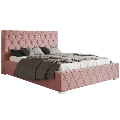 Sepro Meble Bett Weiß, Schwarz, Pink 120x200 cm