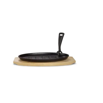 Servierpfännchen "Oval" Grillstreifen, 28 x 18 cm