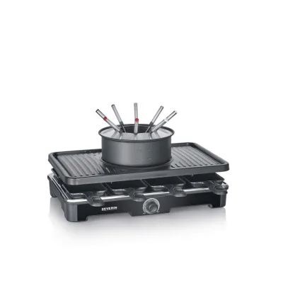 Severin Raclette-Grill Schwarz