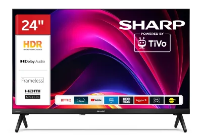 Sharp 24HE2745E Fernseher 24 Zoll Smart TV powered by TiVo - HDR Fernseher mit HD Auflösung (2026)
