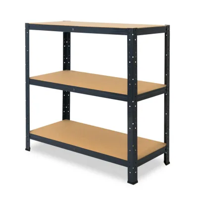 shelfplaza Schwerlastregal Anthrazit 100x100x30 cm