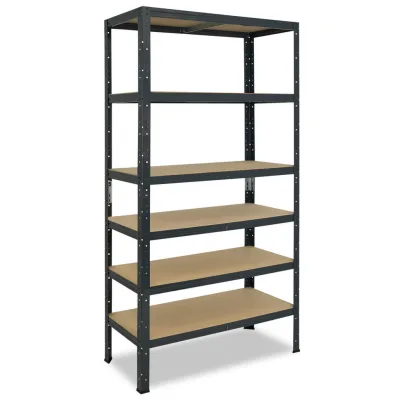 shelfplaza Schwerlastregal Anthrazit 90x180x30 cm
