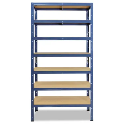 shelfplaza Schwerlastregal Blau 120x180x30 cm
