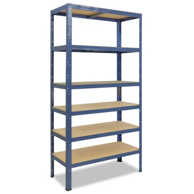shelfplaza Schwerlastregal Blau 30x200x60 cm