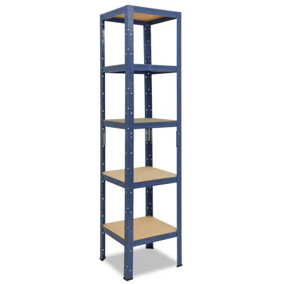 shelfplaza Schwerlastregal Blau 50x200x50 cm