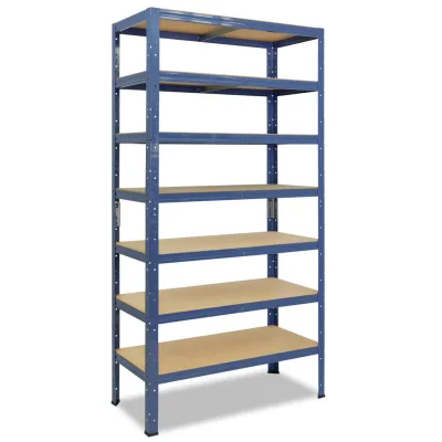 shelfplaza Schwerlastregal Blau 60x180x30 cm