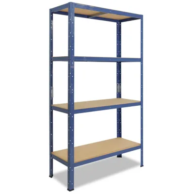 shelfplaza Schwerlastregal Blau 80x180x60 cm