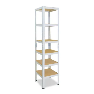 shelfplaza Schwerlastregal Creme 30x200x30 cm