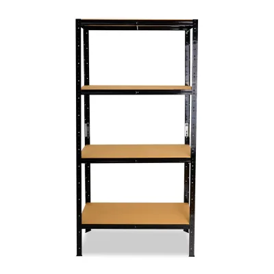 shelfplaza Schwerlastregal Schwarz 100x180x40 cm