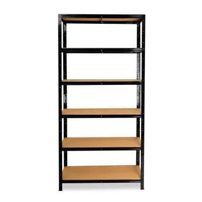 shelfplaza Schwerlastregal Schwarz 120x180x60 cm