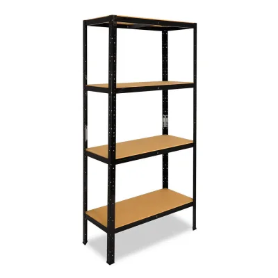 shelfplaza Schwerlastregal Schwarz 70x200x50 cm
