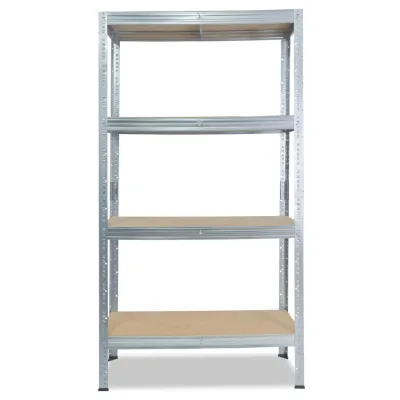 shelfplaza Schwerlastregal Silber 100x180x60 cm