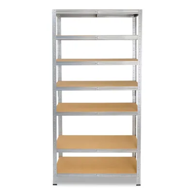 shelfplaza Schwerlastregal Silber 100x230x40 cm