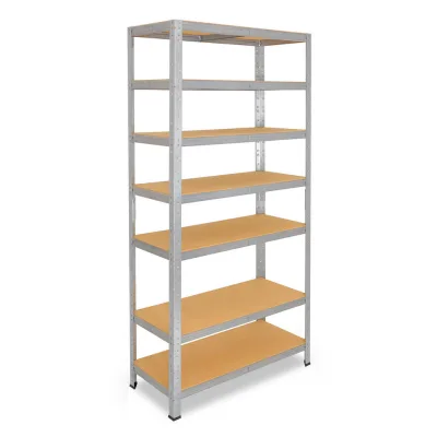 shelfplaza Schwerlastregal Silber 120x230x45 cm
