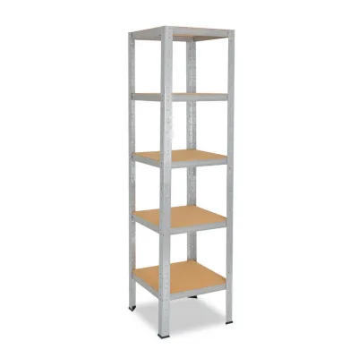 shelfplaza Schwerlastregal Silber 23x200x23 cm