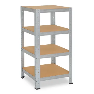 shelfplaza Schwerlastregal Silber 50x100x50 cm