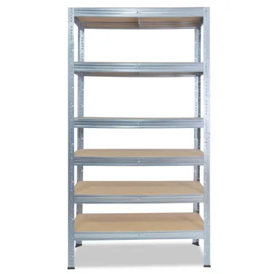 shelfplaza Schwerlastregal Silber 60x200x40 cm