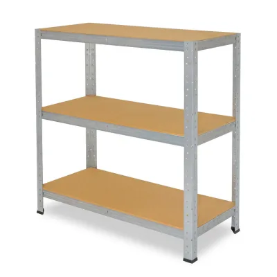 shelfplaza Schwerlastregal Silber 60x90x30 cm