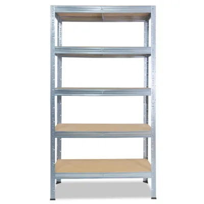 shelfplaza Schwerlastregal Silber 90x230x60 cm