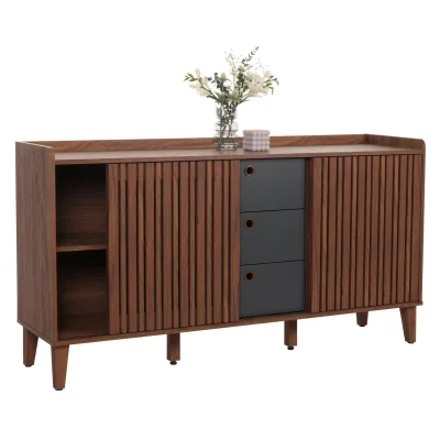 MCW Sideboard Walnuss 150x81x40 cm