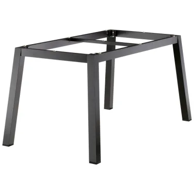 Sieger Gartentischgestell Grau 90x73x160 cm