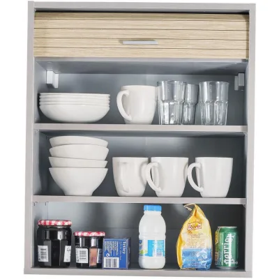 Simmob Küchenoberschrank Alu 60x72x35 cm
