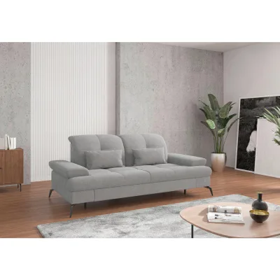 Sit & More 3-Sitzer-Sofa Hellgrau 212x90x122 cm