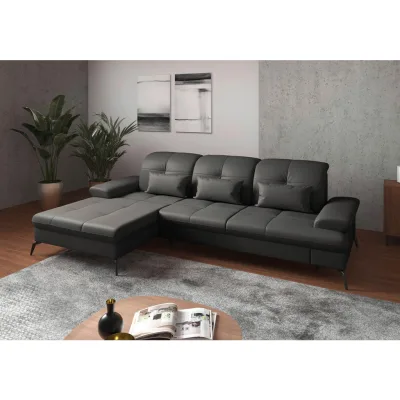 Sit & More Ecksofa Anthrazit 279x185 cm