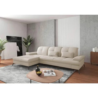 Sit & More Ecksofa Creme 279x185 cm