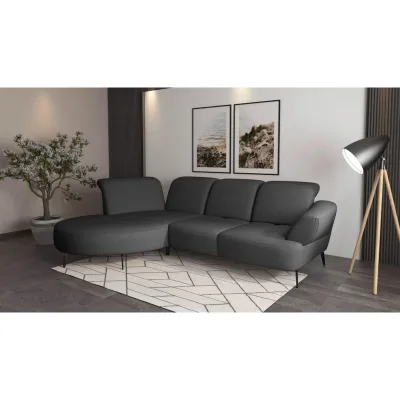 Sit & More Ecksofa Dance E Dunkelgrau 313x208 cm