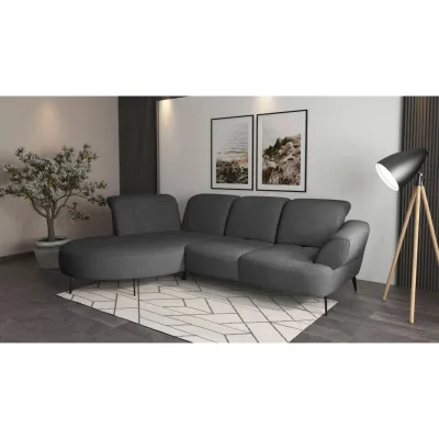 Sit & More Ecksofa Dance E Dunkelgrau 313x208 cm