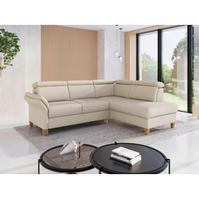 Sit & More Ecksofa Glendale E Creme 247x193 cm