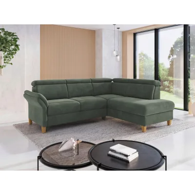 Sit & More Ecksofa Glendale E Dunkelgrün 247x193 cm
