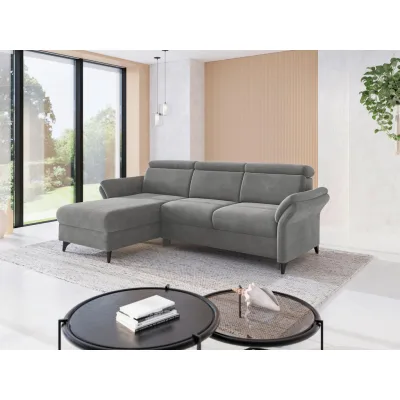 Sit & More Ecksofa Glendale E Grau 253x166 cm