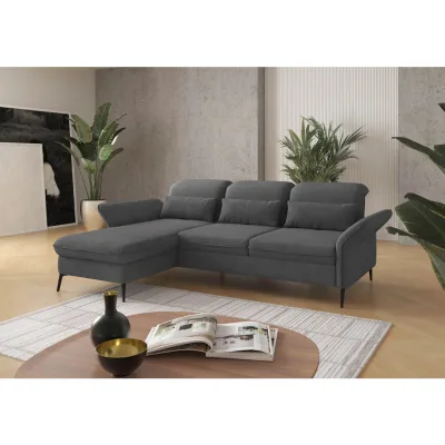 Sit & More Ecksofa Grau 264x198 cm