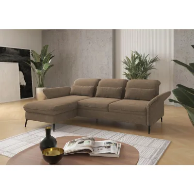 Sit & More Ecksofa Hellbraun 264x198 cm
