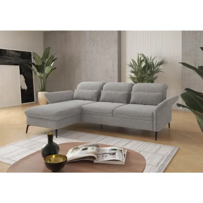 Sit & More Ecksofa Hellgrau 264x198 cm