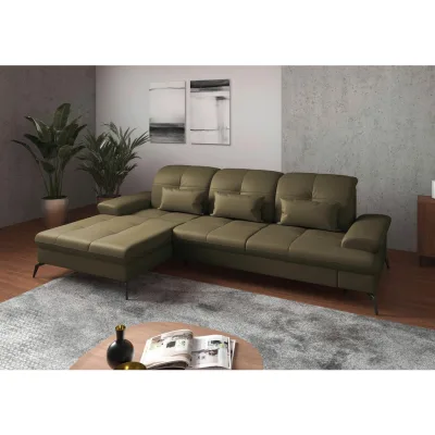 Sit & More Ecksofa Olivgrün 279x185 cm