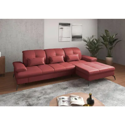 Sit & More Ecksofa Rot 279x185 cm