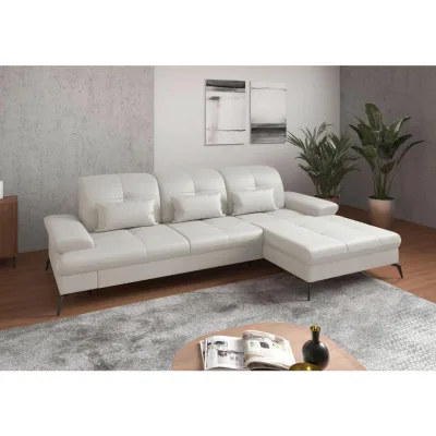 Sit & More Ecksofa Weiß 279x185 cm