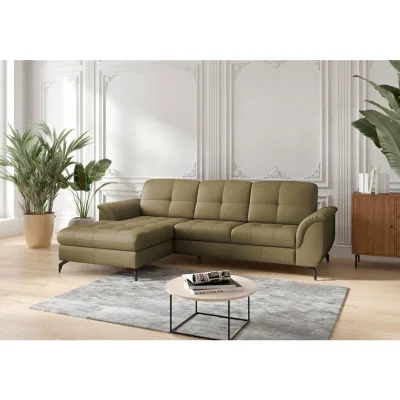 Sit & More Ecksofa Zora E Olivgrün 262x164 cm