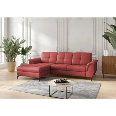 Sit & More Ecksofa Zora E Rot 262x164 cm