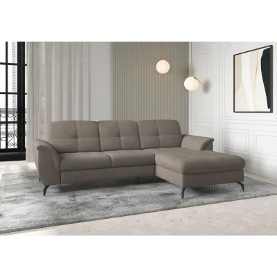Sit & More Ecksofa Zora E Schlamm 262x164 cm