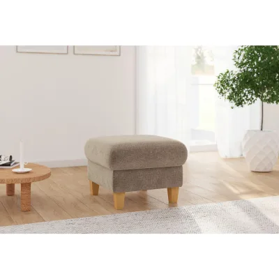 Sit & More Hocker Rochelle E Hellbraun 58x47x58 cm
