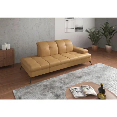 Sit & More Récamiere Currygelb 231x90x122 cm