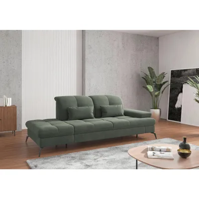 Sit & More Récamiere Grün 231x90x122 cm
