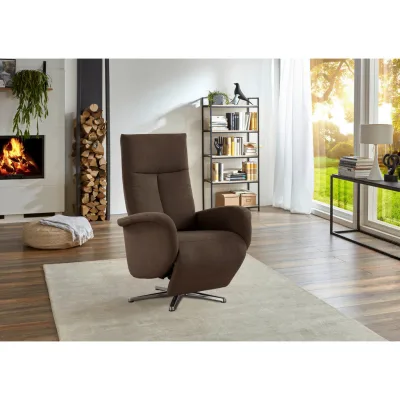 Sit & More Relaxsessel Dunkelbraun 75x112x82 cm